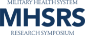 2023 Military Health System Research Symposium  logo